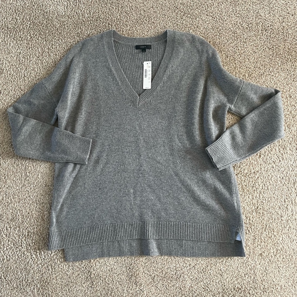 Vneck boyfriend sweater